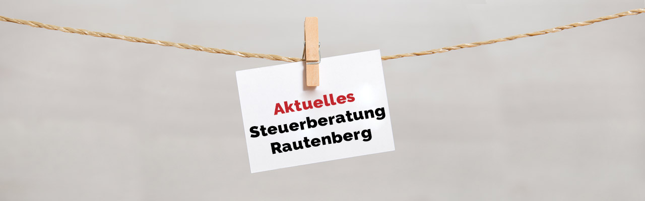 Steuerberatung-Aktuelles